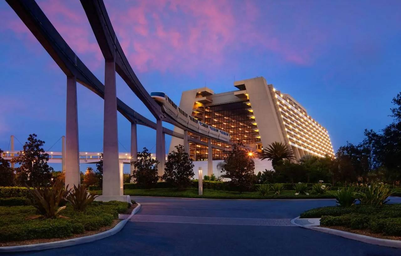 Disney'S Contemporary Resort Lake Buena Vista Exterior foto