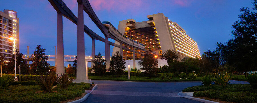 Disney'S Contemporary Resort Lake Buena Vista Exterior foto